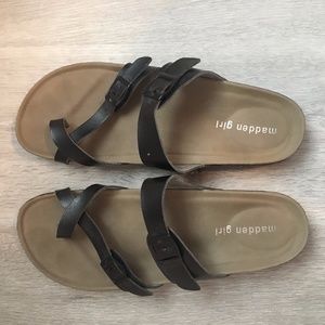 Black Madden Girl sandals